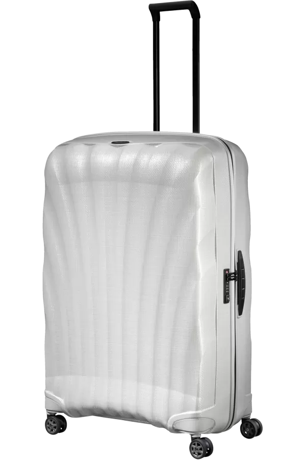 Mala de Viagem Extragrande 86cm 4 Rodas Branca - C-Lite | Samsonite