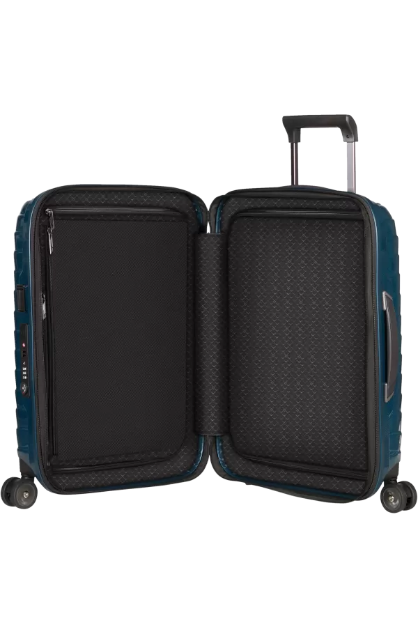 Mala de Cabine 55cm Expansível 4 Rodas Azul Petróleo - Proxis | Samsonite