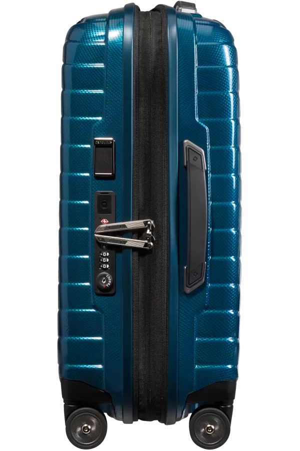 Mala de Cabine 55cm Expansível 4 Rodas Azul Petróleo - Proxis | Samsonite