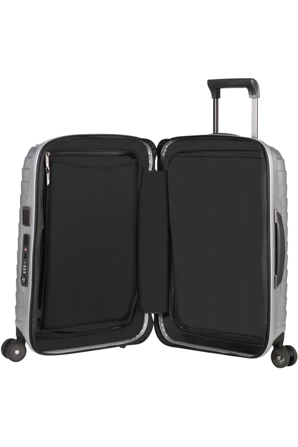 Mala de Cabine 55cm Expansível 4 Rodas Prateada - Proxis | Samsonite