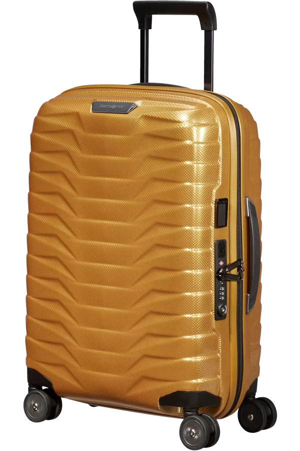 Mala de Cabine 55cm Expansível 4 Rodas Dourada - Proxis | Samsonite