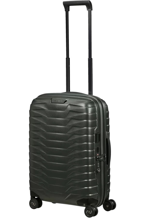 Mala de Cabine 55cm Expansível 4 Rodas Verde Mate - Proxis | Samsonite