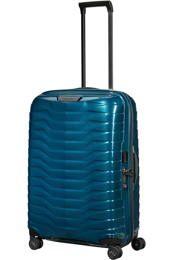 Mala de Viagem Média 69cm 4 Rodas Azul Petróleo - Proxis | Samsonite