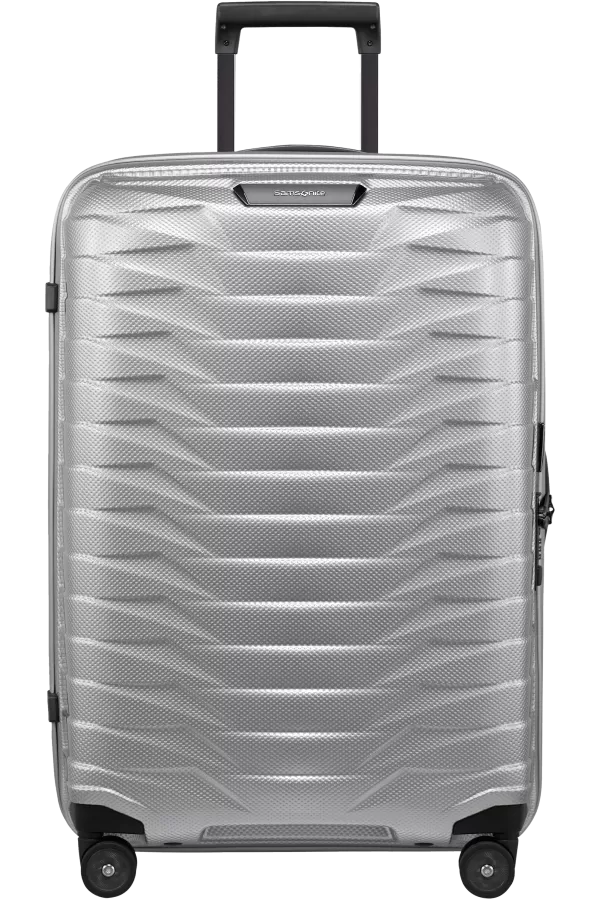 Mala de Viagem Média 69cm 4 Rodas Prateada - Proxis | Samsonite