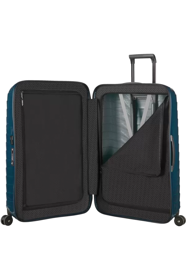 Mala de Viagem Grande 75cm 4 Rodas Azul Petróleo - Proxis | Samsonite