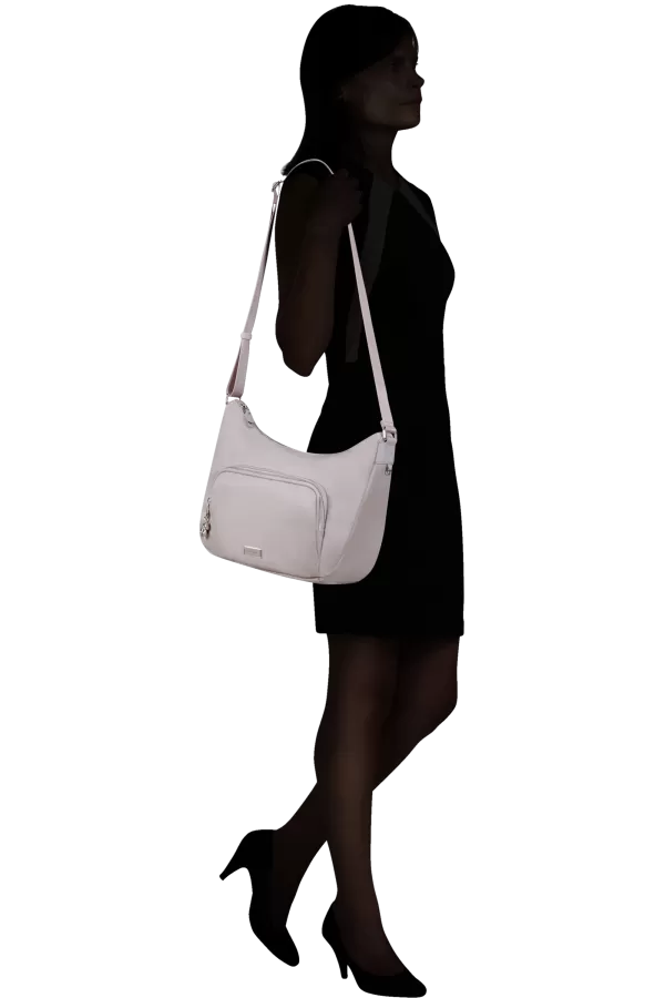 Bolsa de Ombro Lilás Pérola - Karissa 2.0 | Samsonite