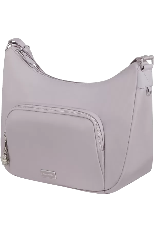 Bolsa de Ombro Lilás Pérola - Karissa 2.0 | Samsonite
