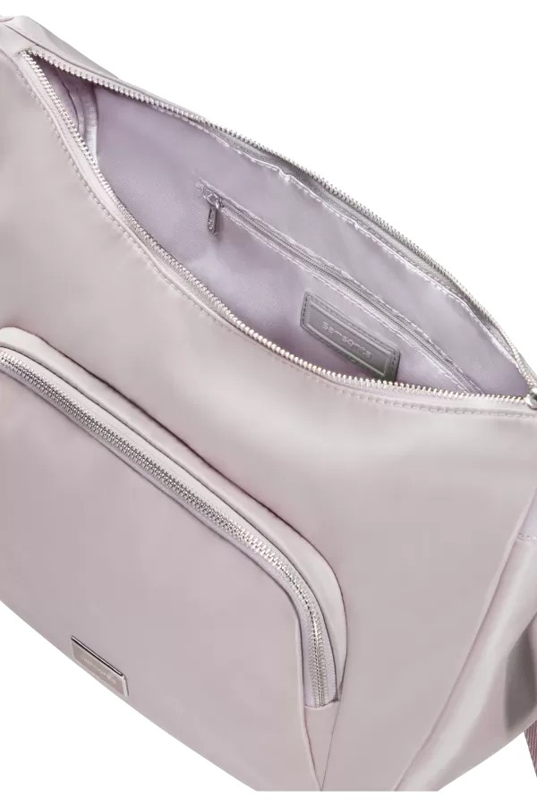Bolsa de Ombro Lilás Pérola - Karissa 2.0 | Samsonite