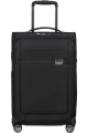 Mala de Cabine 55x35cm Expansível 4 Rodas Preto - Airea | Samsonite