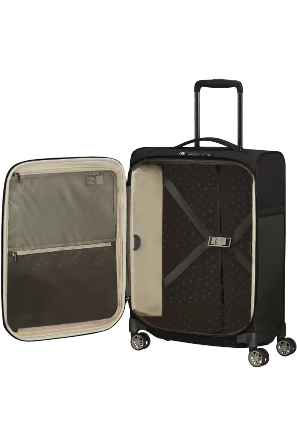 Mala de Cabine 55cm 4 Rodas Preto - Airea | Samsonite