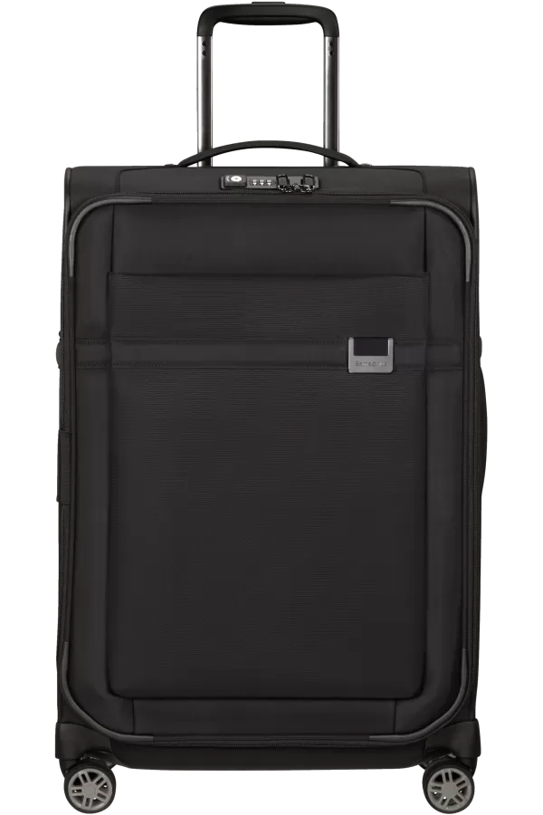 Mala de Viagem Média 67cm Expansível 4 Rodas Preto - Airea | Samsonite