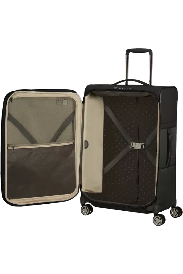 Mala de Viagem Média 67cm Expansível 4 Rodas Preto - Airea | Samsonite