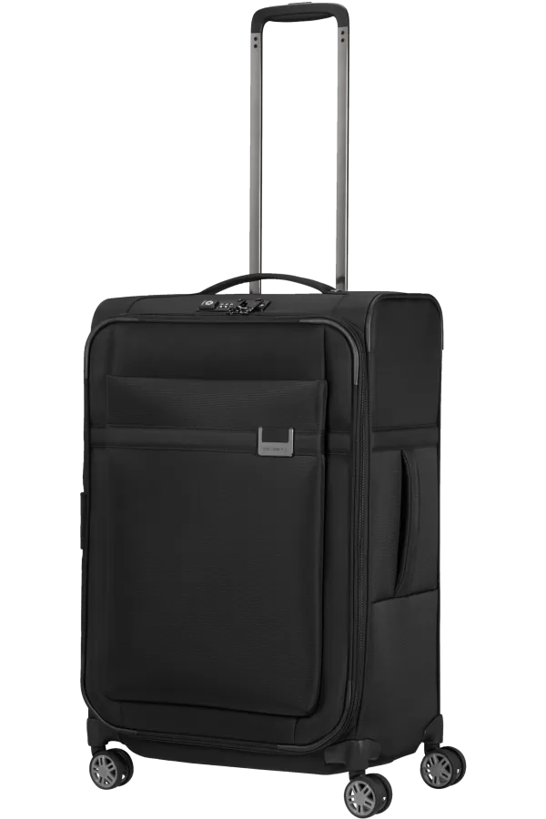 Mala de Viagem Média 67cm Expansível 4 Rodas Preto - Airea | Samsonite