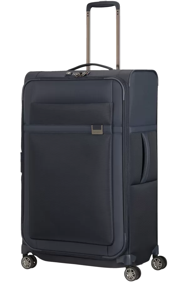 Mala de Viagem Grande 78cm Expansível 4 Rodas Azul Escuro - Airea | Samsonite