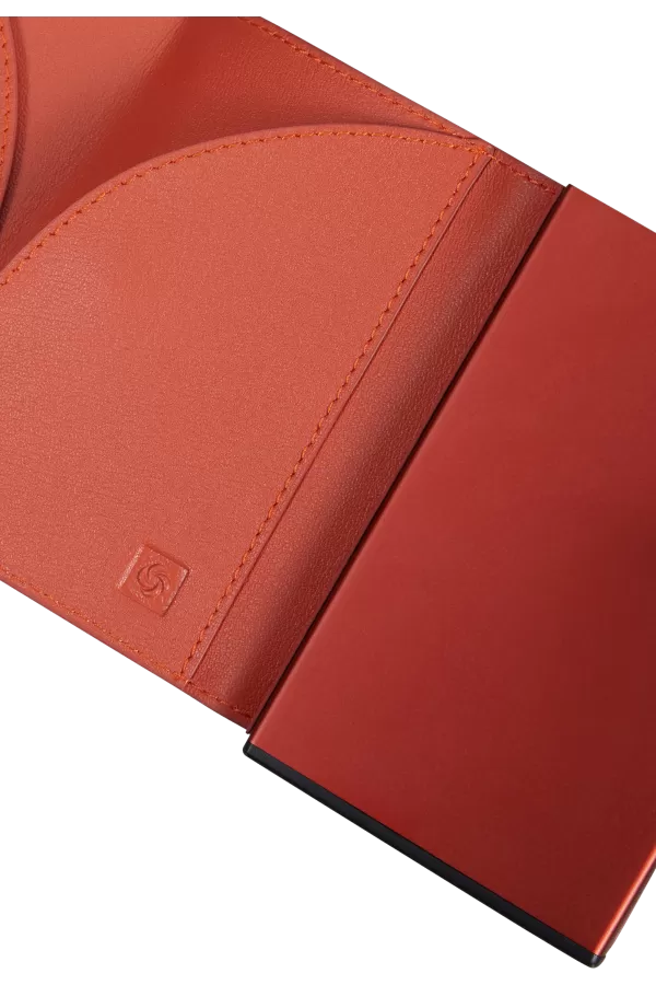 Carteira Deslizante Laranja - Alu Fit | Samsonite
