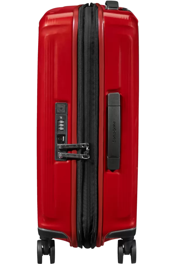 Mala de Cabine 55cm Expansível 4 Rodas Vermelho Metálico - Nuon | Samsonite