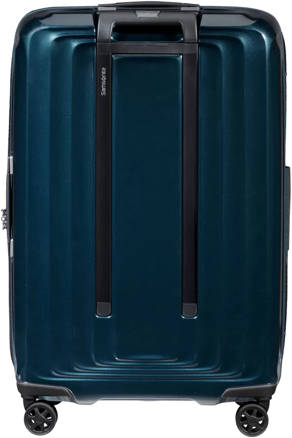 Mala de Viagem Média 69cm Expansível 4 Rodas Azul Metálico - Nuon | Samsonite