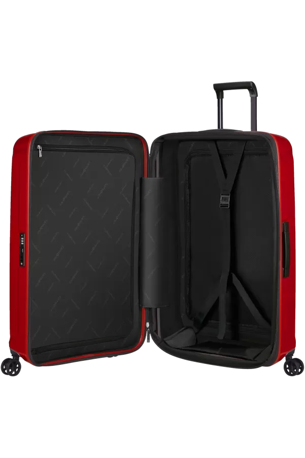 Mala de Viagem Extragrande 81cm Expansível 4 Rodas Vermelho Metálico - Nuon | Samsonite