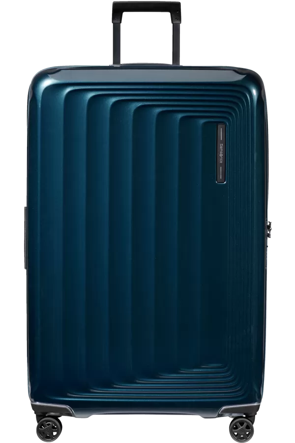 Mala de Viagem Extragrande 81cm Expansível 4 Rodas Azul Metálico - Nuon | Samsonite