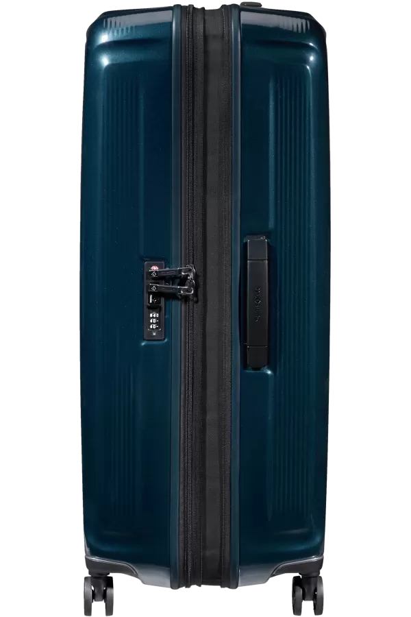 Mala de Viagem Extragrande 81cm Expansível 4 Rodas Azul Metálico - Nuon | Samsonite