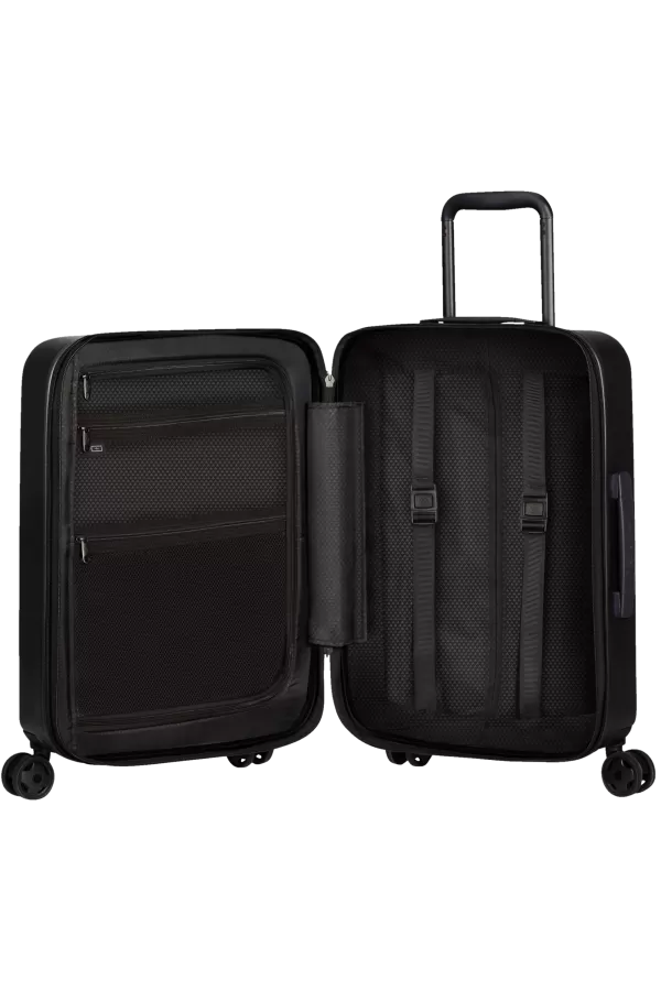 Mala de Cabine 55cm Expansível Preta - StackD | Samsonite