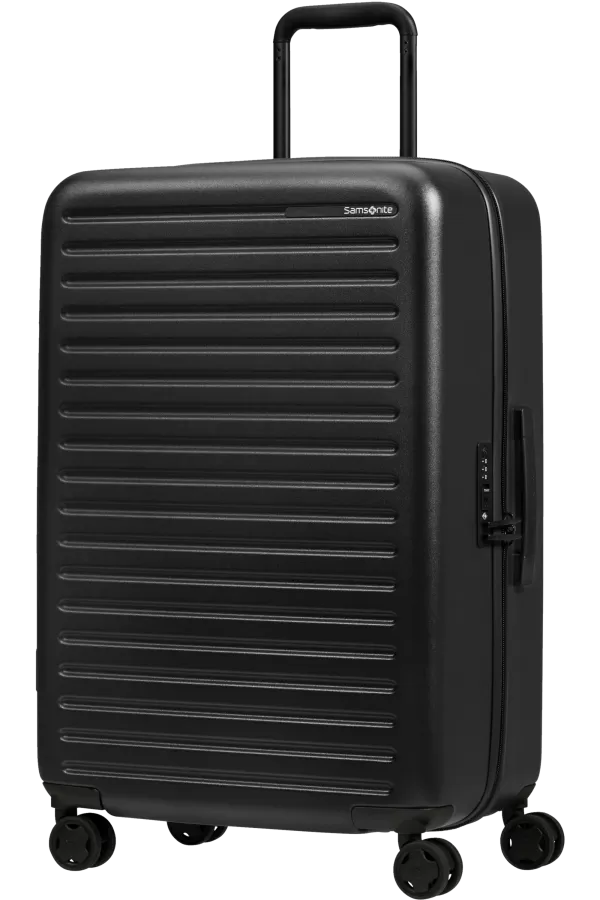 Mala de Viagem Média 68cm 4 Rodas Preta - StackD | Samsonite