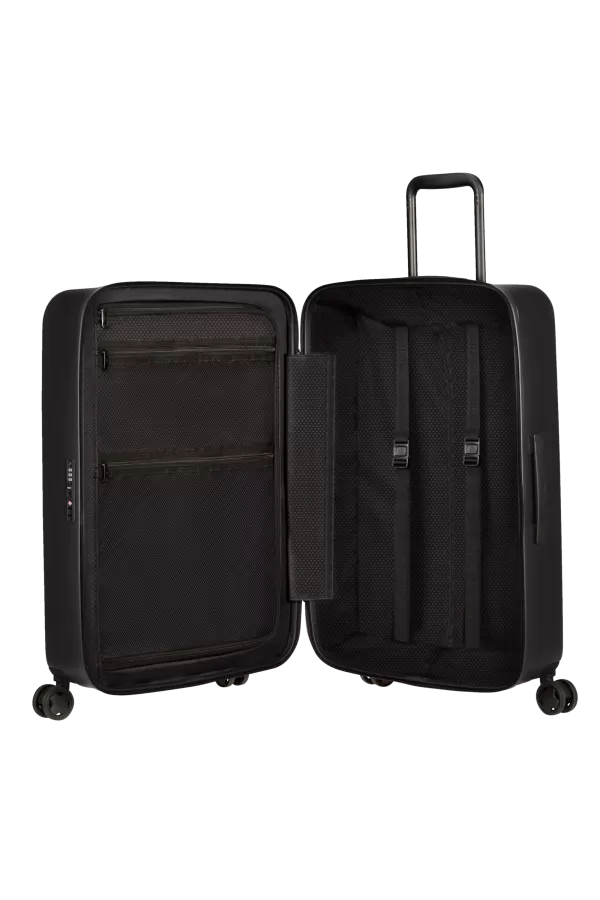 Mala de Viagem Média 68cm 4 Rodas Preta - StackD | Samsonite