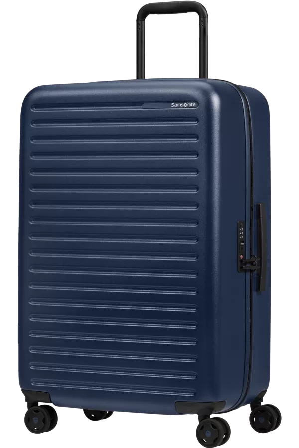 Mala de Viagem Média 68cm 4 Rodas Azul Marinho - StackD | Samsonite