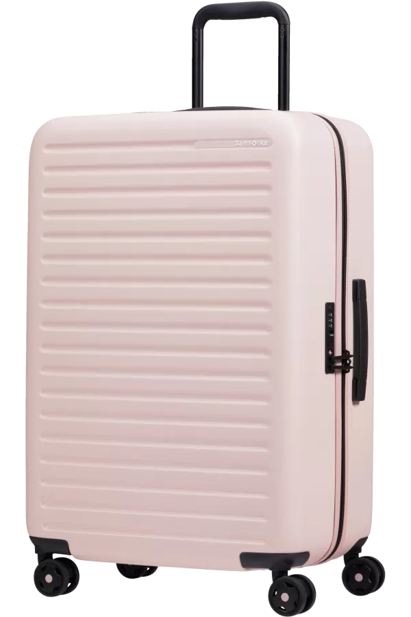 Mala de Viagem Média 68cm 4 Rodas Rosa Seco - StackD | Samsonite