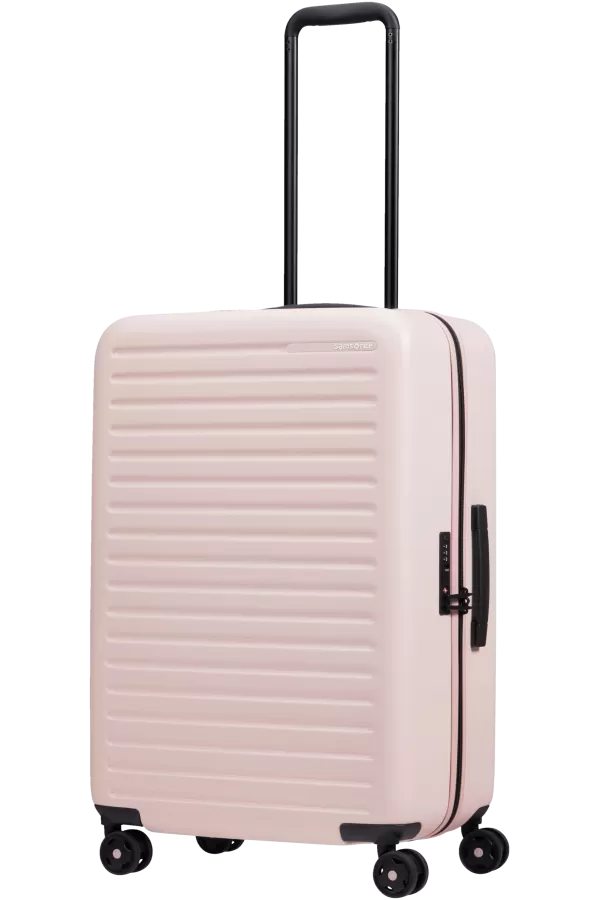 Mala de Viagem Média 68cm 4 Rodas Rosa Seco - StackD | Samsonite