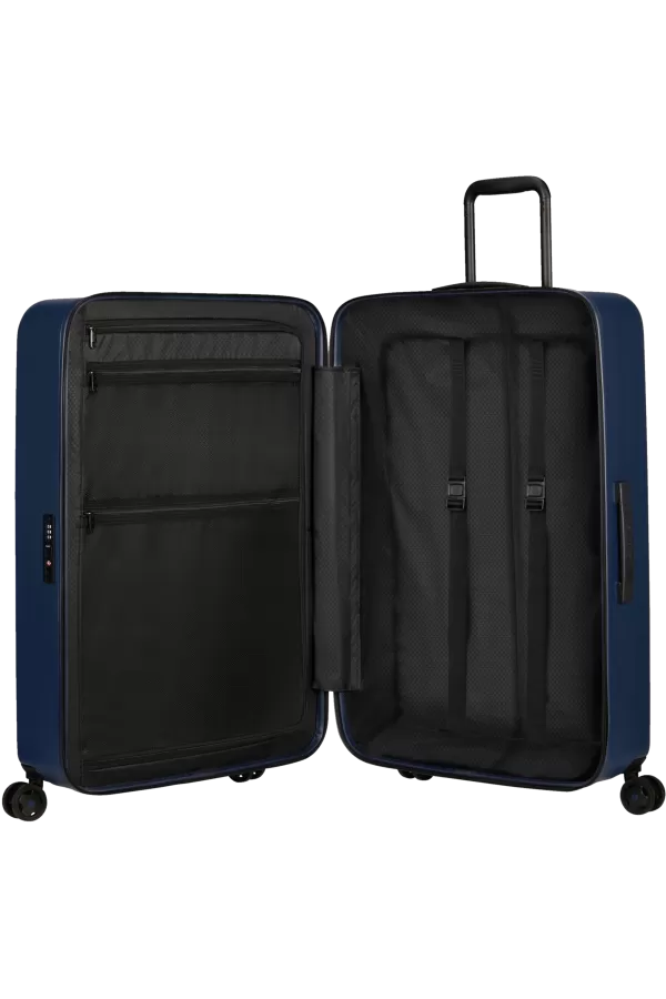 Mala de Viagem Grande 75cm 4 Rodas Azul Marinho - StackD | Samsonite