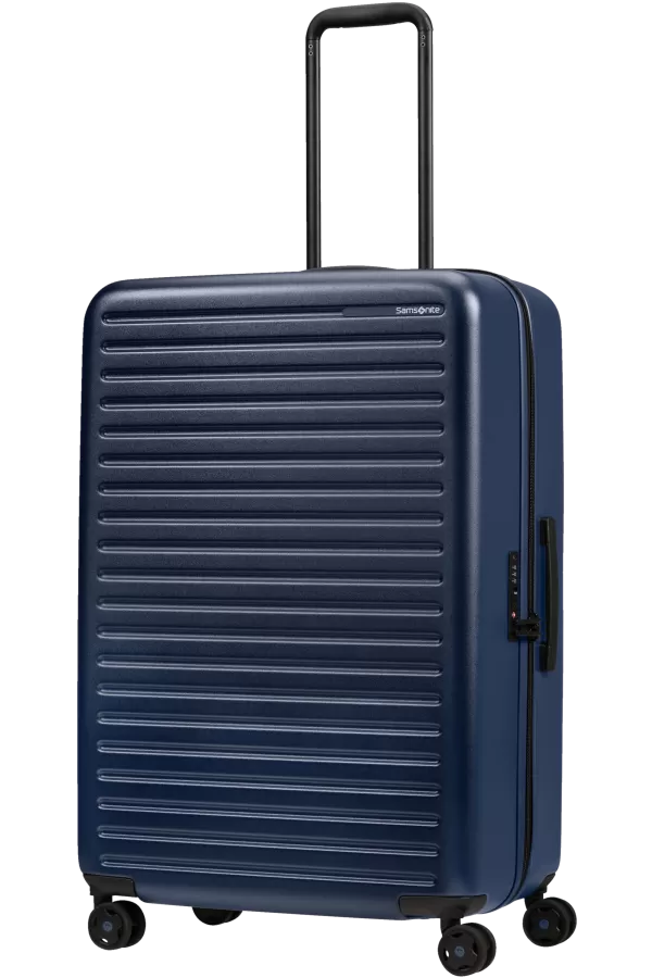 Mala de Viagem Grande 75cm 4 Rodas Azul Marinho - StackD | Samsonite