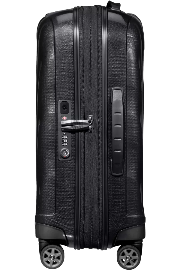 Mala de Cabine 55cm 4 Rodas Expansível Preta - C-Lite | Samsonite