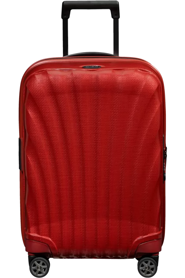 Mala de Cabine 55cm 4 Rodas Expansível Vermelho Chili - C-Lite | Samsonite