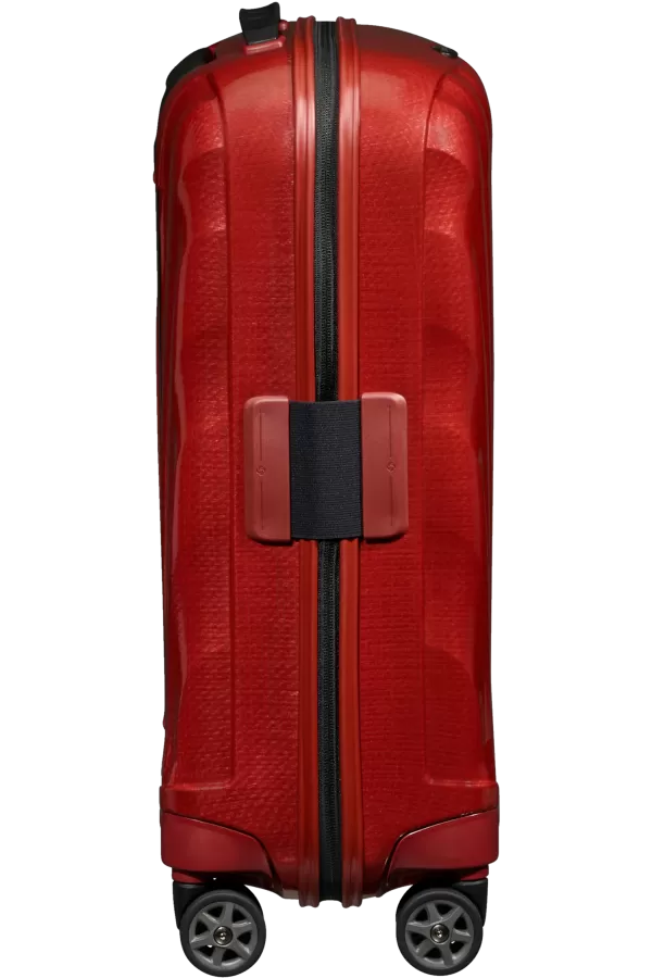 Mala de Cabine 55cm 4 Rodas Expansível Vermelho Chili - C-Lite | Samsonite