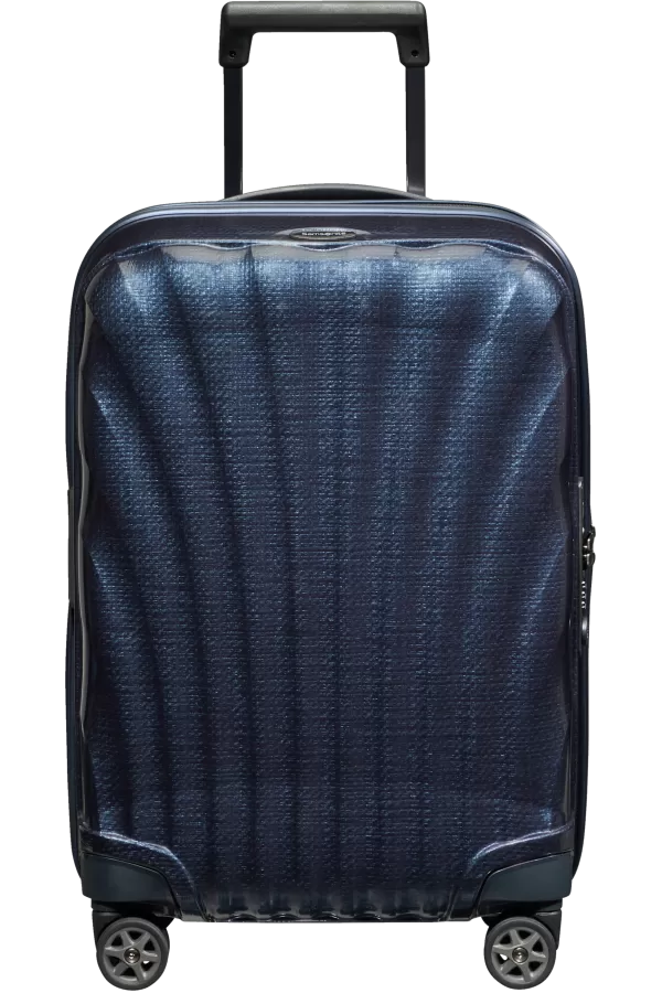 Mala de Cabine 55cm 4 Rodas Expansível Azul Meia-Noite - C-Lite | Samsonite