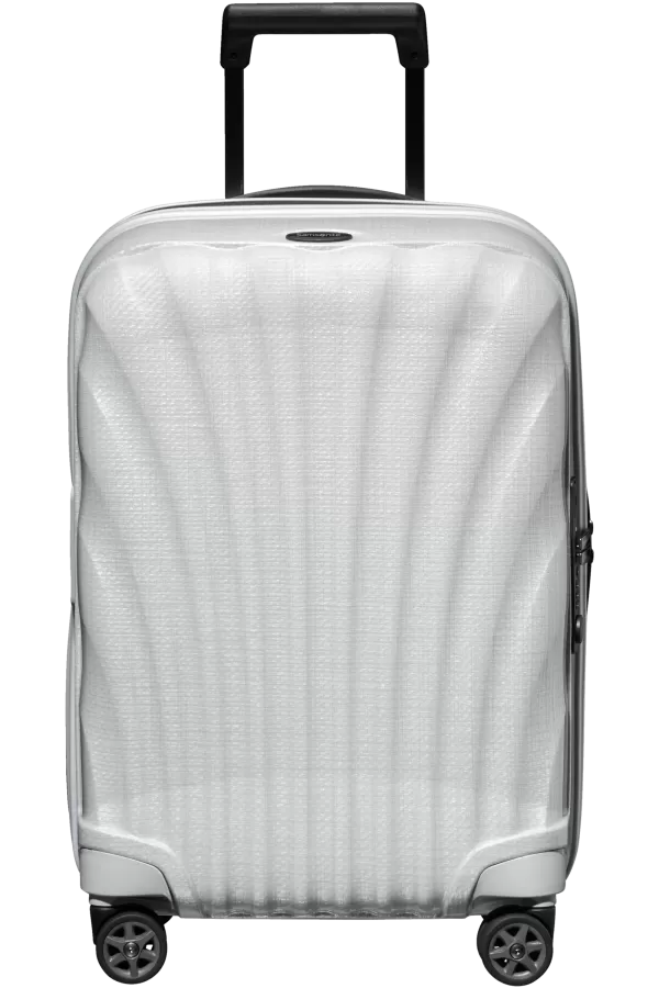 Mala de Cabine 55cm 4 Rodas Expansível Branca - C-Lite | Samsonite