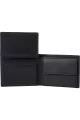 Carteira de Homem em Pele para 4 Cartões com Porta-Moedas Preta - Simpla SLG | Samsonite