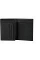 Carteira de Homem em Pele para 4 Cartões com Porta-Moedas Preta - Simpla SLG | Samsonite