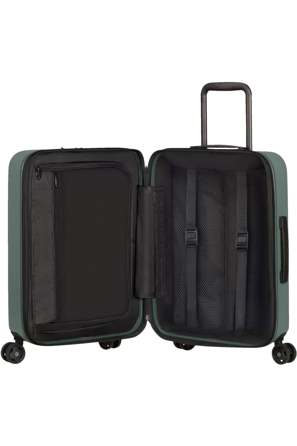 Mala de Cabine 55cm Expansível com Acesso Frontal Verde - StackD | Samsonite