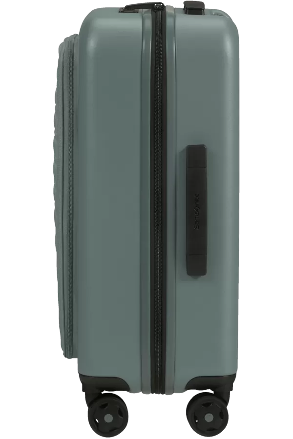 Mala de Cabine 55cm Expansível com Acesso Frontal Verde - StackD | Samsonite