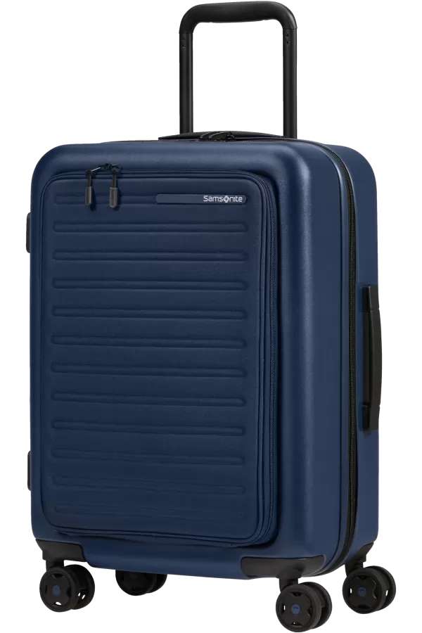 Mala de Cabine 55cm Expansível com Acesso Frontal Azul Marinho - StackD | Samsonite