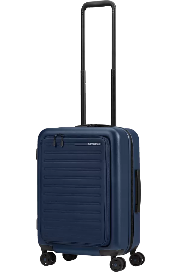 Mala de Cabine 55cm Expansível com Acesso Frontal Azul Marinho - StackD | Samsonite