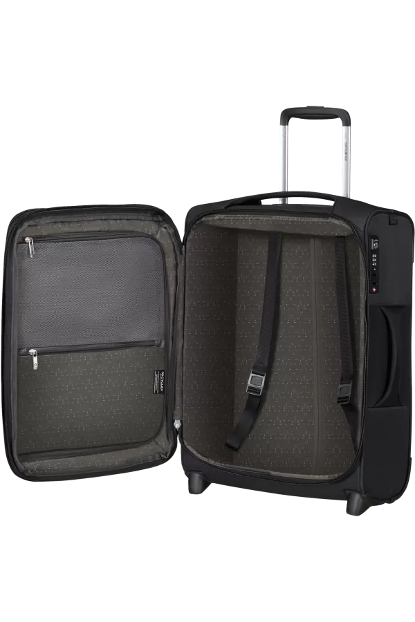 Mala de Cabine 55cm Expansível 2 Rodas Preta - D'Lite | Samsonite