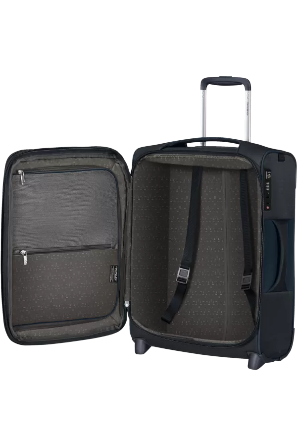 Mala de Cabine 55cm Expansível 2 Rodas Azul Meia-Noite - D'Lite | Samsonite