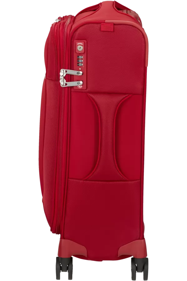 Mala de Cabine 55cm Expansível 4 Rodas Vermelho Chili - D'Lite | Samsonite