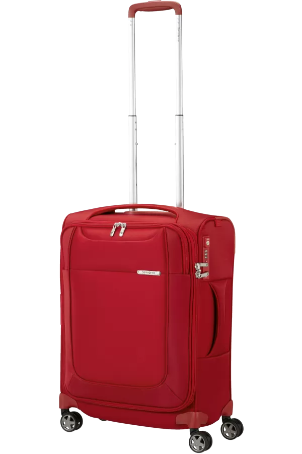 Mala de Cabine 55cm Expansível 4 Rodas Vermelho Chili - D'Lite | Samsonite