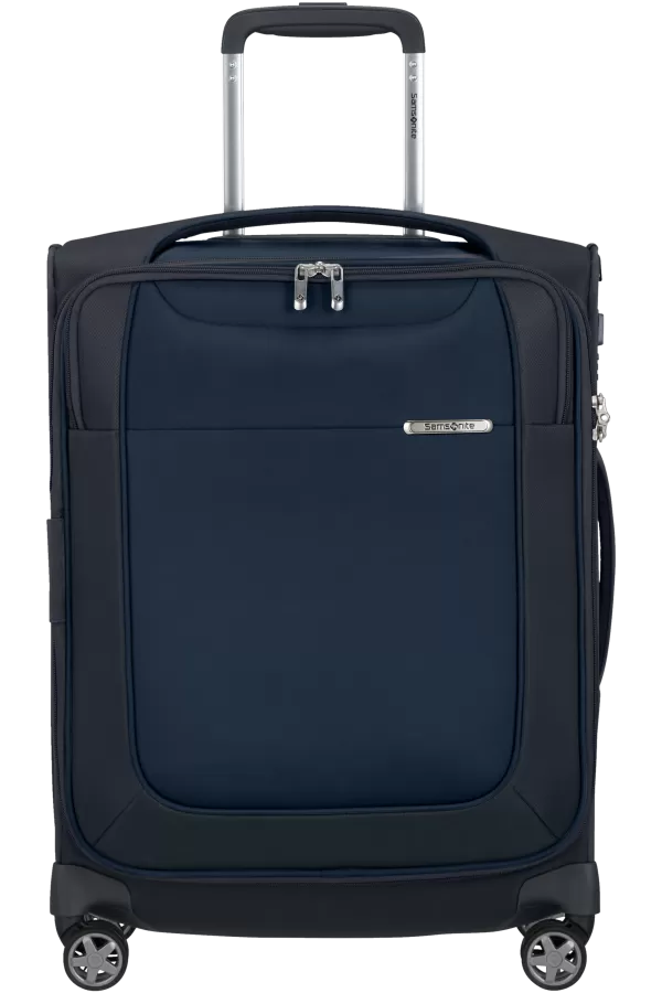 Mala de Cabine 55cm Expansível 4 Rodas Azul Meia-Noite - D'Lite | Samsonite