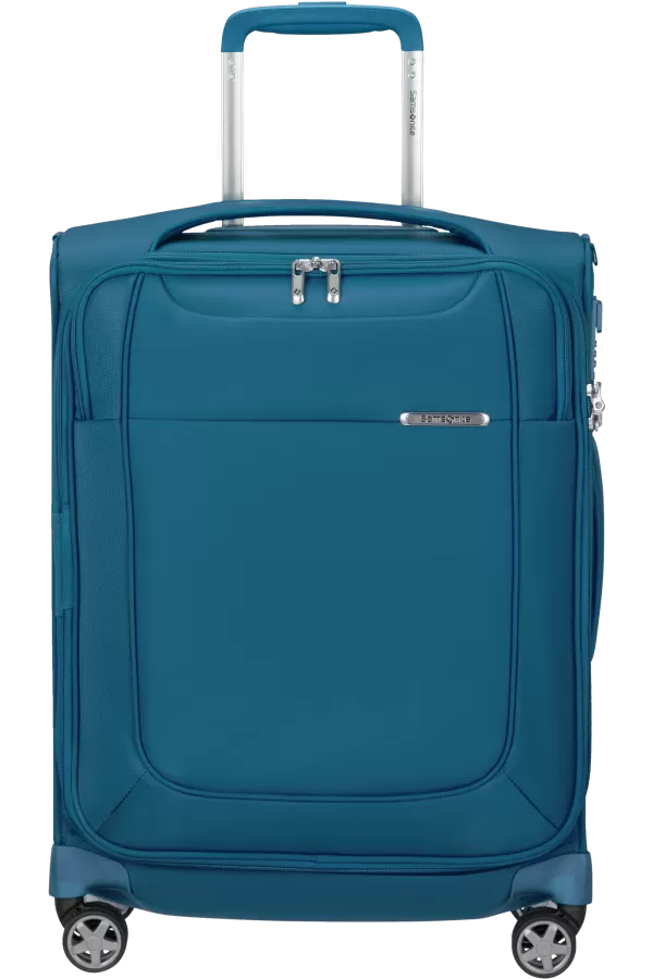 Mala de Cabine 55cm Expansível 4 Rodas Azul Petróleo - D'Lite | Samsonite