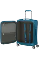 Mala de Cabine 55cm Expansível 4 Rodas Azul Petróleo - D'Lite | Samsonite